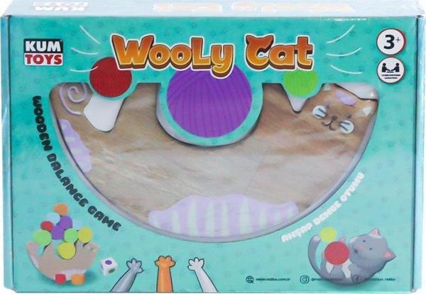 5672 Wooly Cat Kedi Oyunu -Kumtoys - Image 1