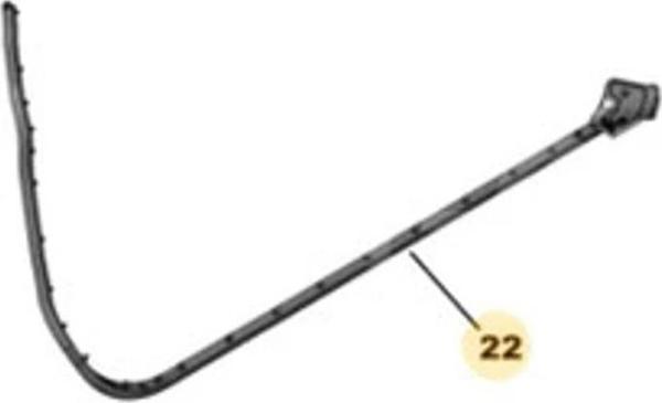 Ön Kapı Alt Fıtılı : Sol Opel Corsa F Bm 20- (Oem No: 9831500880) - Image 1