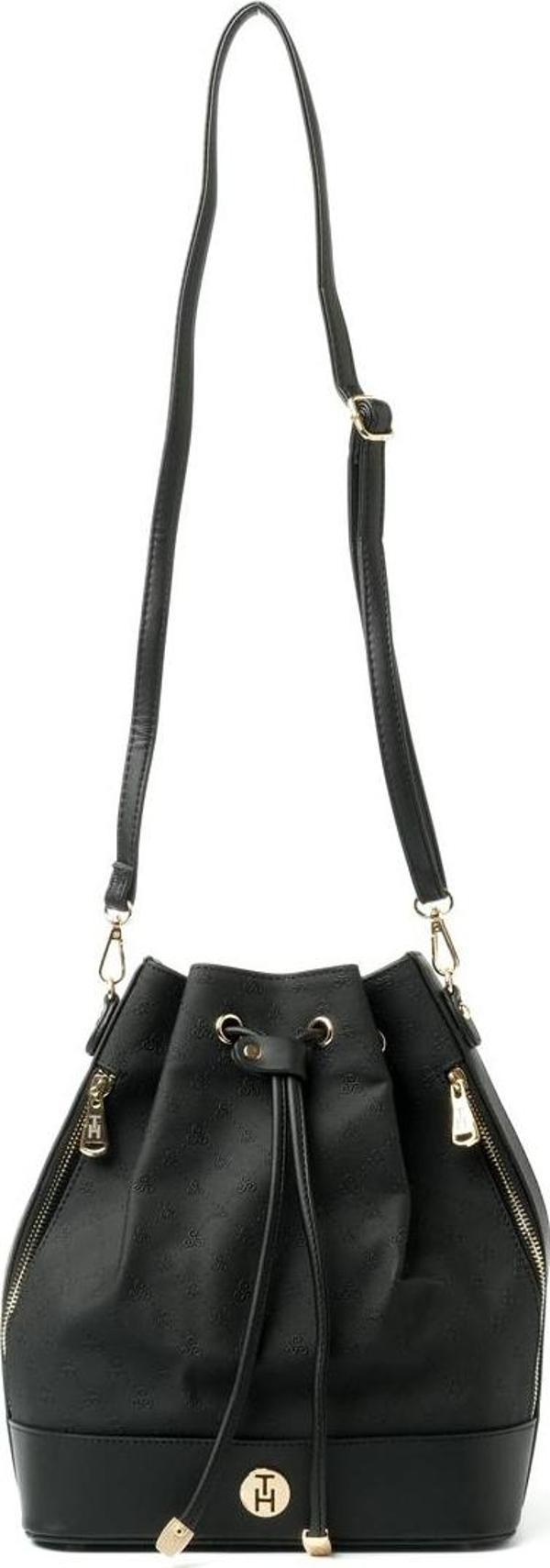 TH Bag Kadın Omuz Çantası TH-YS99-1929-GF Siyah YC011929SGF01 - Image 1