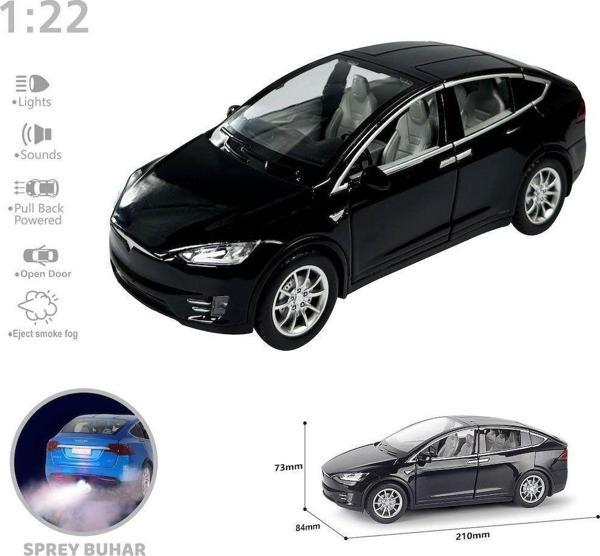 HCL-511A Çek Bırak 1:22 Sesli Ve Işıklı Buharlı Tsl Metal Araba -Vardem Oyuncak - Image 1