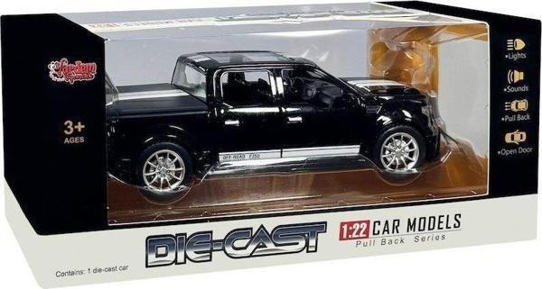 HCL-903 Çek Bırak 1:22 Sesli Ve Işıklı Arazi Metal Pikap -Vardem Oyuncak - Image 1