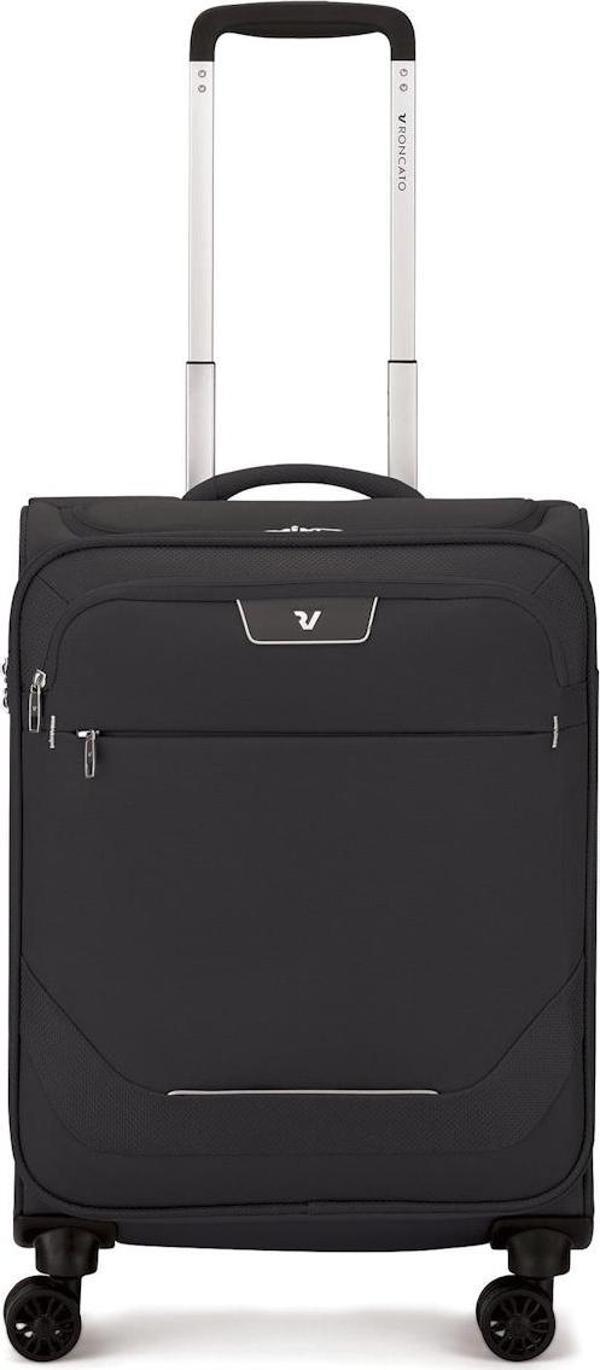 Unisex Valiz 41621301-01 Roncato Joy Cabın Trolley Expandable 55 Cm Nero - Image 1