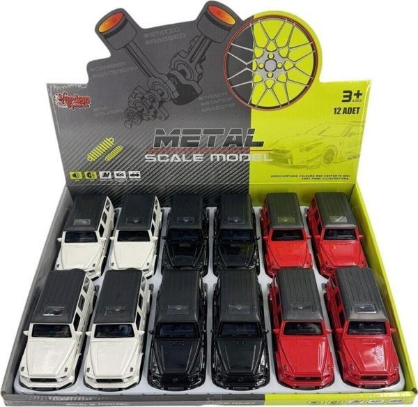 KM-3271D Vardem  Çek Bırak Işıklı ve Sesli Model Mrs Metal Araba 1:32 - Image 1