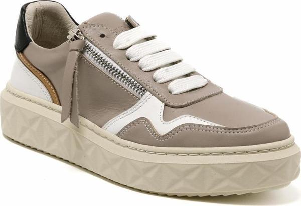 Kadın Sneaker ( Günlük) MAR-25Y-209-8856 John May Vizon Cilt Bej - Image 1