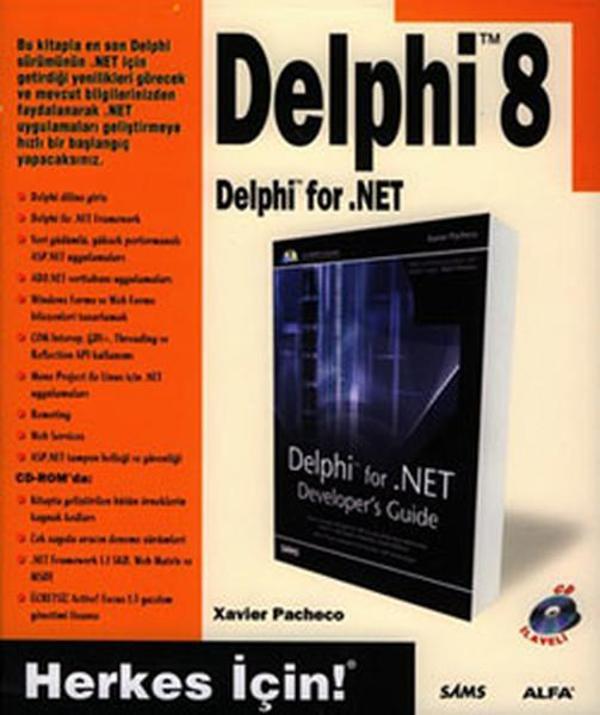 Delphi 8-Delphi For.Net - Alfa Yayıncılık - Image 1