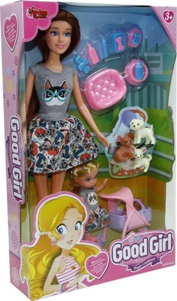 WG-115564 Kutulu 29 cm Anne Kız Pet Shopta Bebek - Vardem Oyuncak - Image 1