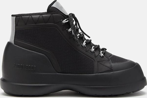 Erkek Bot (Kar) 80D2480080-N001 Moon Boot Luna Trek Mid Nylon Black - Image 1