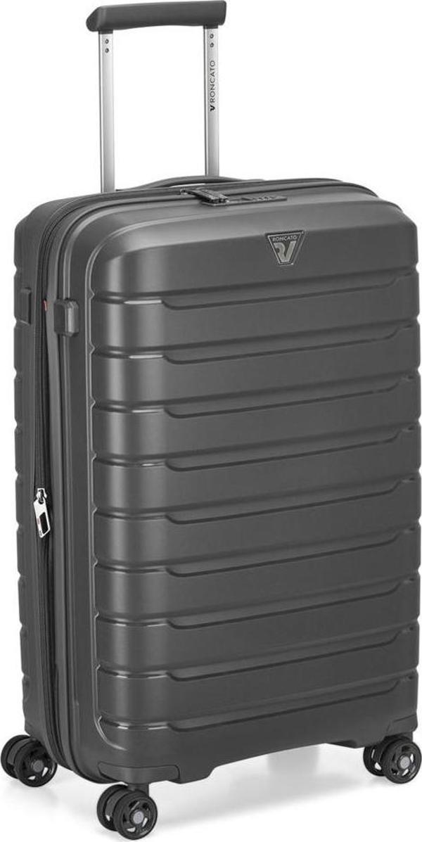 Unisex Valiz 41818222 Roncato B-Flying Medium Expandable Spinner 68 Cm Antracite - Image 1