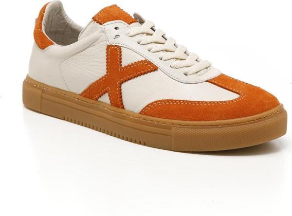 Kadın Sneaker ( Günlük) MAR-25Y-192-3030 John May Orange Süet-Bej Cilt-Orange Süet - Image 1