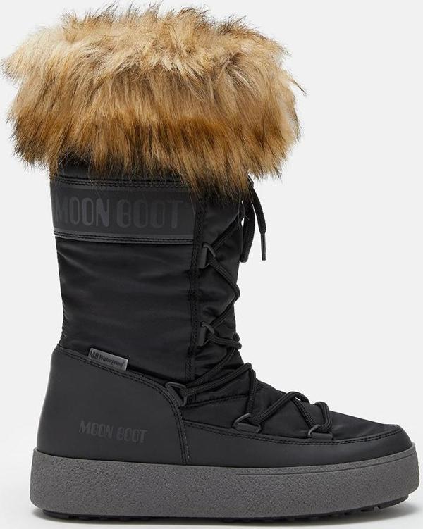 Kadın Bot (Kar) 80D2450190-N001 Moon Boot Ltrack Monaco Wp Black - Image 1
