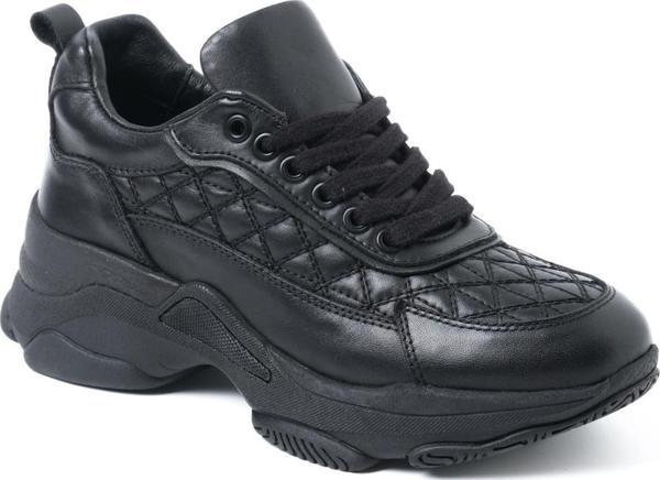 Kadın Sneaker ( Günlük) RD-3374 John May DERİ SİYAH - Image 1