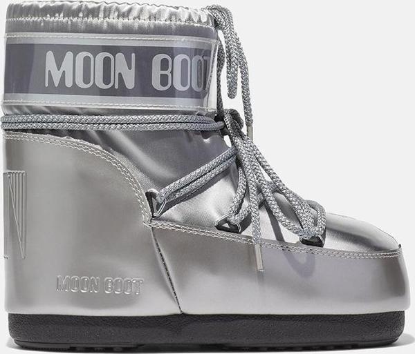 Kız Çocuk Bot (Kar) 80D1409350-H001 Moon Boot Classic Low Gla Silver 27-35 - Image 1