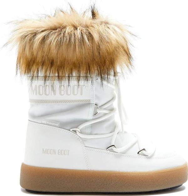 Kadın Bot (Kar) 80D2450060-A001 Moon Boot Ltrack Monaco Low Wp White - Image 1