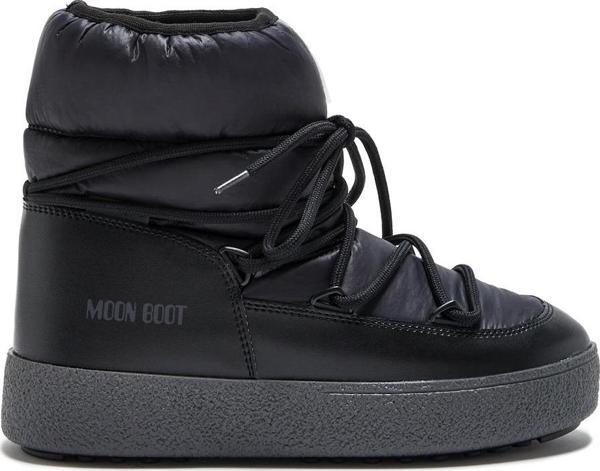 Kadın Bot (Kar) 80D2450080-N001 Moon Boot Ltrack Low Nylon WP Black - Image 1