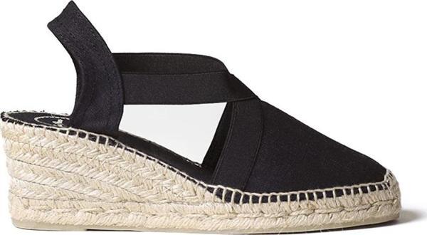 Kadın Sandalet Ter Toni Pons Elastic Linen Black (Negre) - Image 1