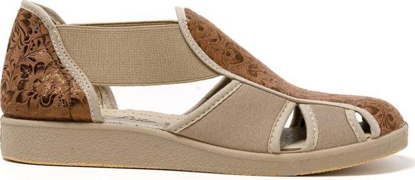 Kadın Sandalet 169 Green Life STRETCH WOMEN'S FOOTWEAR Brown - Image 1