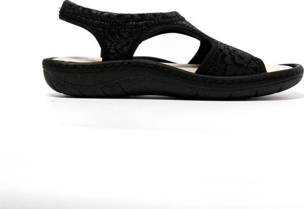 Kadın Sandalet 5364 Green Life STRETCH WOMEN'S FOOTWEAR Black - Image 1