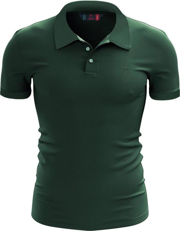 %100 Pamuk Polo T-Shirt IMPERO YEŞİL - Image 1
