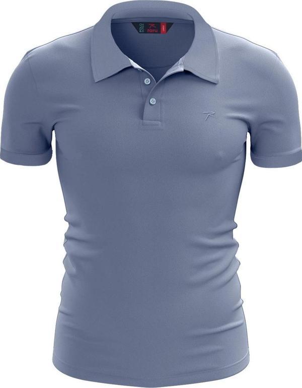 %100 Pamuk Polo T-Shirt IMPERO MAVİ - Image 1