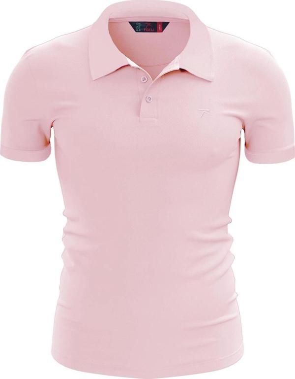 %100 Pamuk Polo T-Shirt IMPERO PEMBE - Image 1