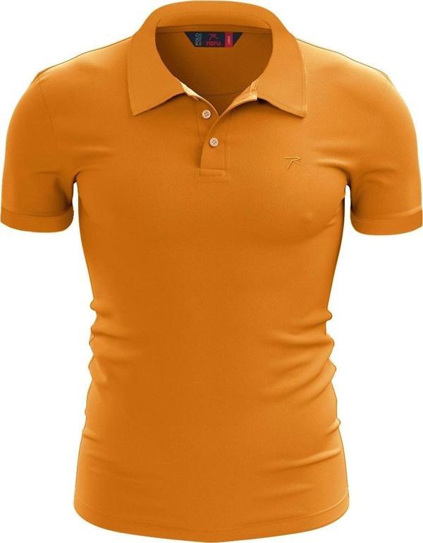 %100 Pamuk Polo T-Shirt IMPERO ORANJ - Image 1