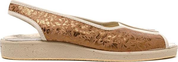 Kadın Sandalet 983 Green Life STRETCH WOMEN'S FOOTWEAR Brown - Image 1