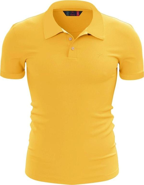 %100 Pamuk Polo T-Shirt IMPERO ORANJ - Image 1