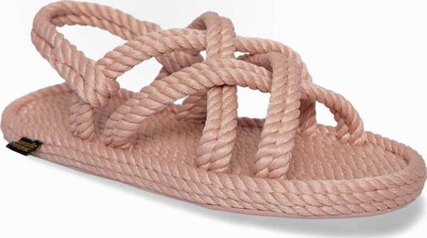 Nomadic Republic   BOD.0060.K.T BODRUM KAUÇUK TABANLI KADIN SANDALET PEMBE - Image 1
