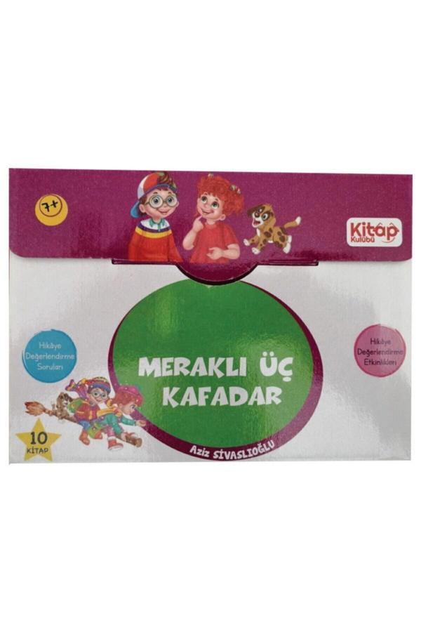 Artı Eğitim Yayınları Meraklı Üç Kafadar Hikaye Seti 10 Kitap - Kitap Kulübü Yayınları - Image 1