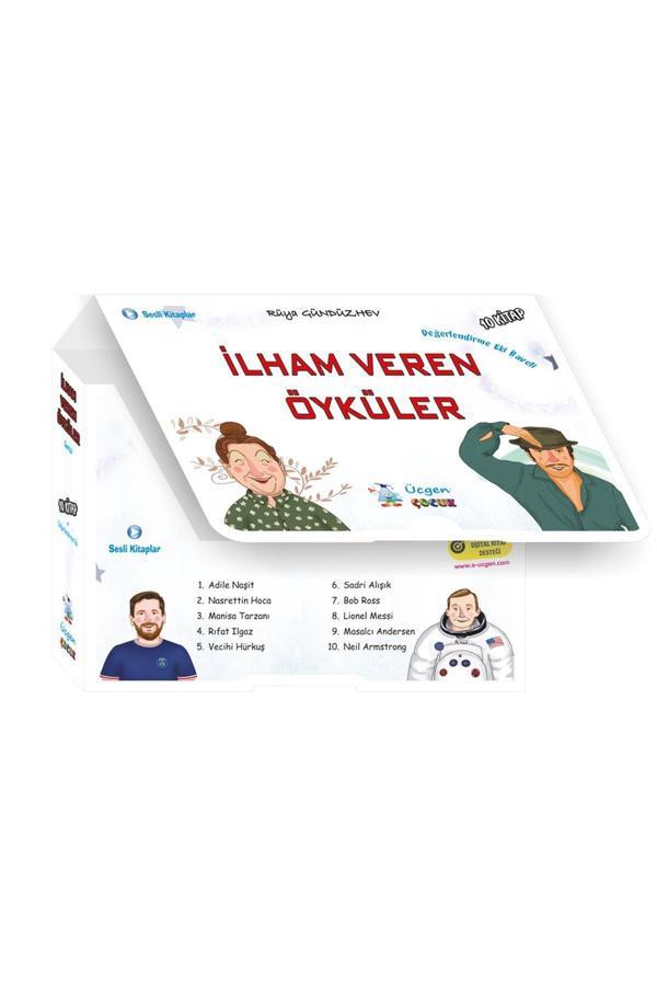 İlham Veren Öyküler - Kutulu 10 Kitap - Üçgen Yayıncılık - Image 1