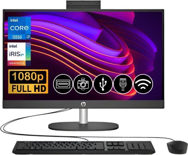 HP PROONE 240 I7-1355U 32GB 1TB M.2 SSD B6JC8ES ATL16 23.8" FreeDos All in One Bilgisayar - Image 1