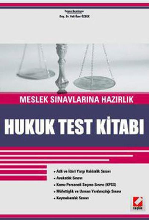 Meslek Sınavlarına Hazırlık Hukuk Test Kitabı - Seçkin Yayıncılık - Image 1