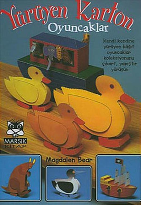 Kes-Katla-Yapıştır Dizisi:Yürüyen Karton Oyuncaklar - Marsık Kitap - Image 1