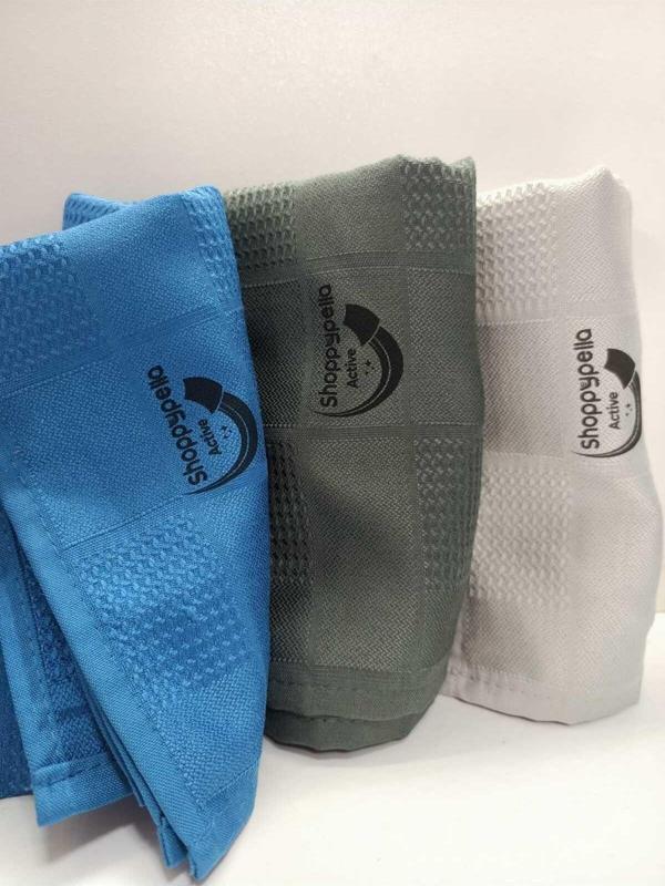 2 Paket 6 Adet Shoppy Active Mikrofiber Temizlik Bezi 40x60cm Shoppy - Image 1