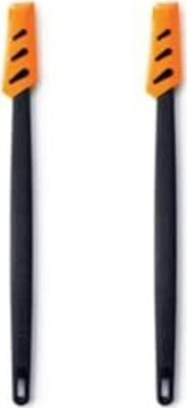 Tupperware Griffready Küçük Üst Kazıyıcı Siyah-turuncu Hamur Spatulası (2) 26854 - Image 1