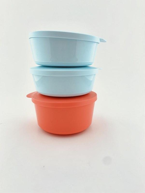 3'lü Deluks Saklama Kabı 2 Adet 350 ml +1 Adet 550 ml - Image 1