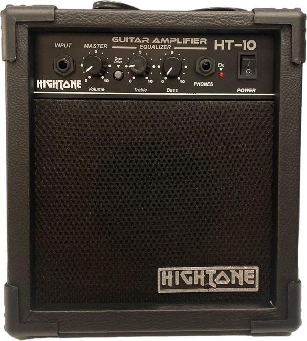 Hıghtone-10 Watt Elektro Gitar Combo Amfi Over Drive Kulaklık Çıkışı (Siyah) - Image 1