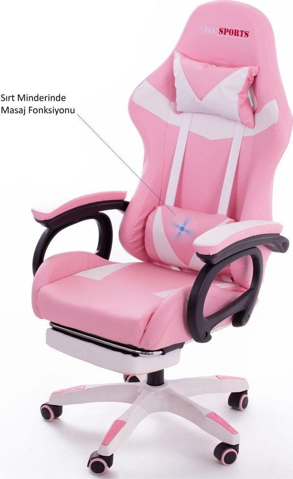 Alc Sports Vıbro Oyuncu Koltuğu Masaj Özellikli Gaming Chair - Image 1