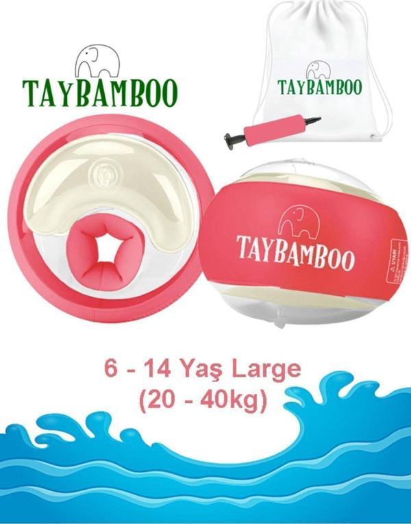 Taybamboo Classıcs Yuvarlak Üç Hava Odalı Yüzme Yardımcısı Kolluk Large (6-14 Yaş 19-40Kg) - Image 1