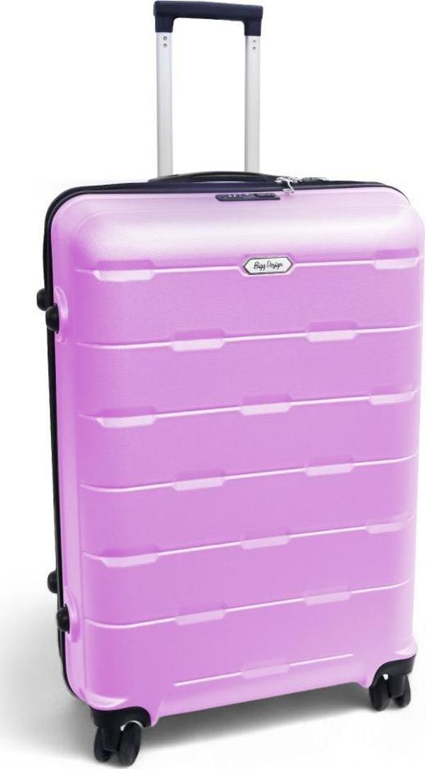 Biggdesign Moods Up TSA Kilitli 28" ABS Gövdeli Valiz  | Büyük Boy-Pembe - Image 1