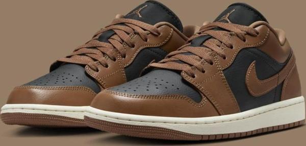 NİKE AİR JORDAN 1 LOW OFF NOIR SAİL BROWN-DC0774-021 - Image 1
