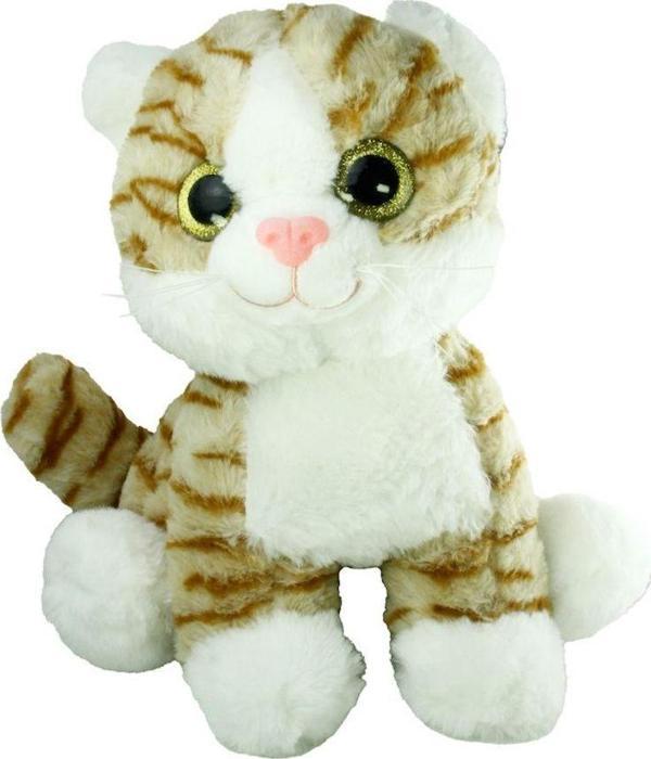 Vardem Oyuncak Vardem Peluş 30 Cm Oturan Kedi Sarı - Image 1