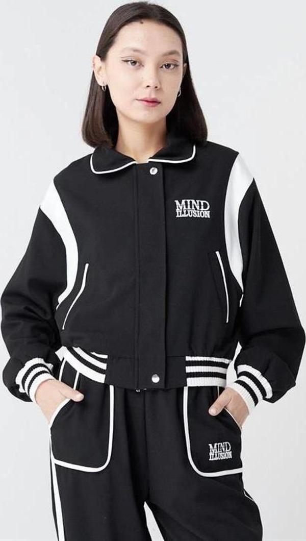 24K51308  Renk Detaylı Spor Ceket - Image 1