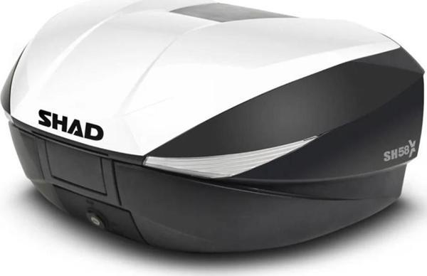 SHAD SH58X Beyaz Renk Çanta Kapağı D1B58E08 - Image 1