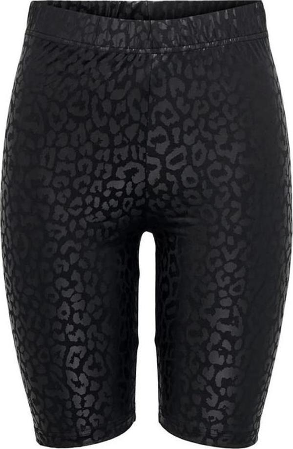 Leopar Desen Yarım Tayt - Image 1