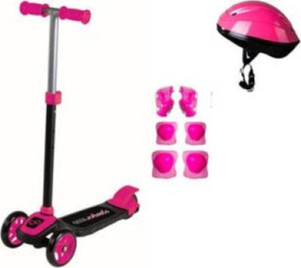 Furkan Toys Cool Wheels Twıst 3 Tekerlekli Scooter Kasklı Koruyucu Setli - Image 1