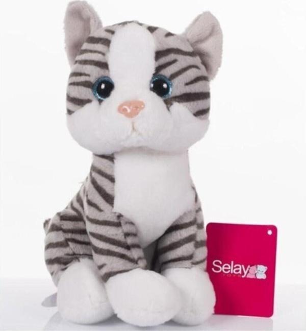 Selay Toys Peluş Kedi Oyuncak 25 Cm - Image 1