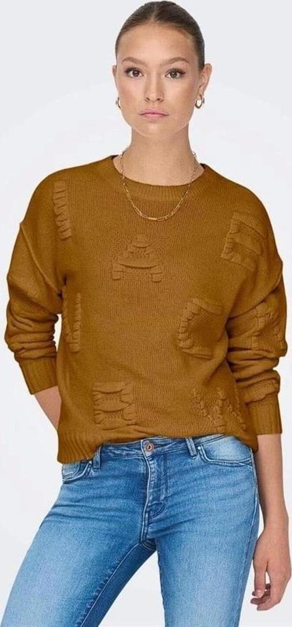 Harf Örgülü Örme Kazak - Image 1