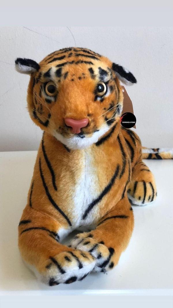 Toprockstore Sesli Kükreyen Kaplan Peluş 40 Cm - Image 1