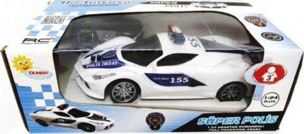 Duman Oyuncak Uzaktan Kumandalı Polis Arabası - Image 1